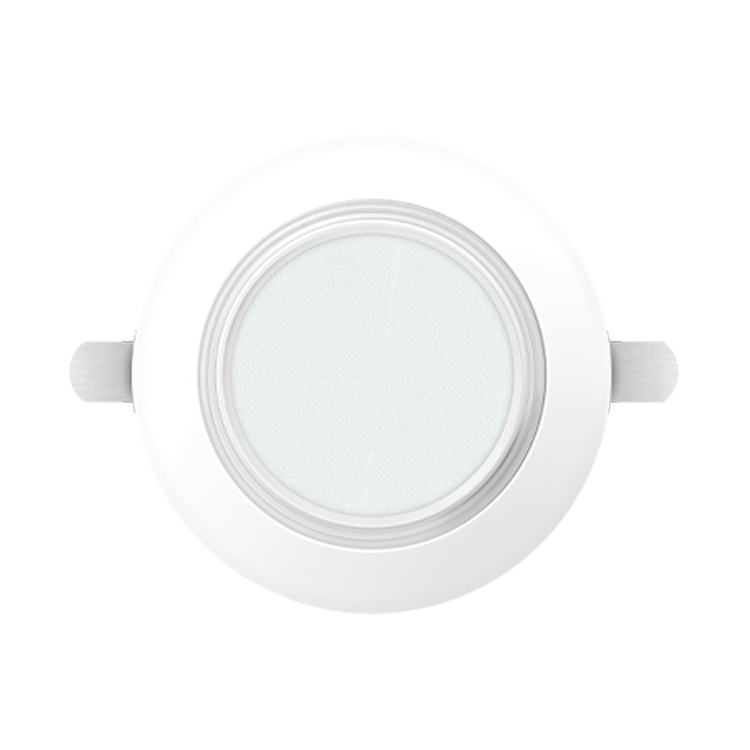 SPOT DOWNLIGHT LED BLANCO EMPOTRABLE 8W 180-265VAC LUZ FRÍA 6500K PARA CAJA OCTOGONAL