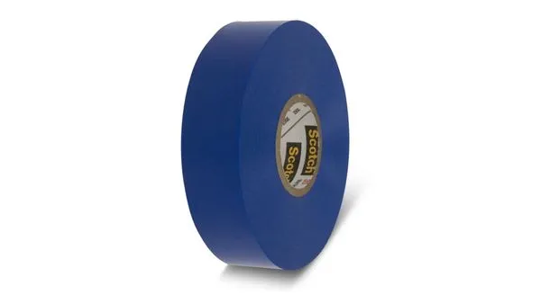 CINTA AISL. SCOTCH 35 VINILO 3/4&quot;X 20MTS AZUL