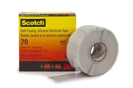 CINTA SCOTCH 70 SILICONA 1&quot;X 9.2MTS GRIS