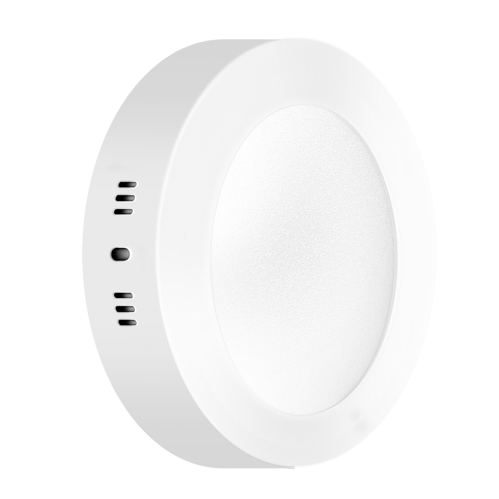 DOWNLIGHT LED BLANCO CIRCULAR ADOSABLE 12W 85-265VAC LUZ FRÍA 6000K