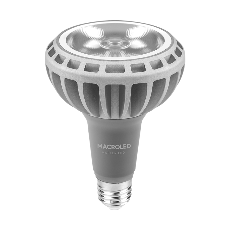 Foco Led Par30 Aluminio 30W E27 200-240Vac Luz Cálida 3000K