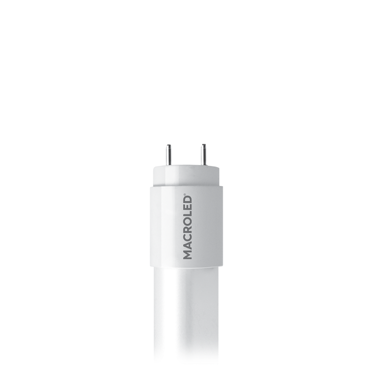 TUBO LED VIDRIO (FLUORESCENTE)  9W 185-265VAC 600MM LUZ FRÍA 6000K