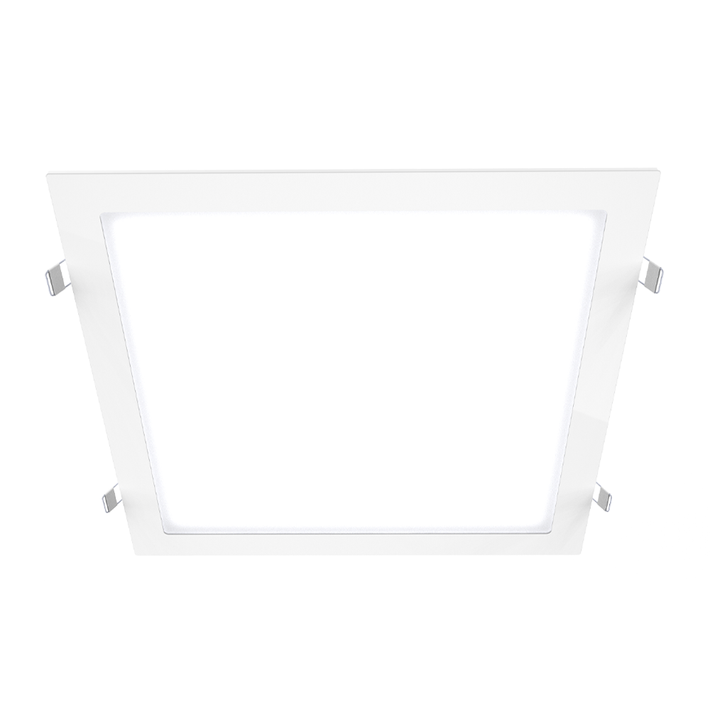 DOWNLIGHT LED BLANCO CUADRADO EMPOTRABLE 24W 85-265VAC LUZ NEUTRA 4500K
