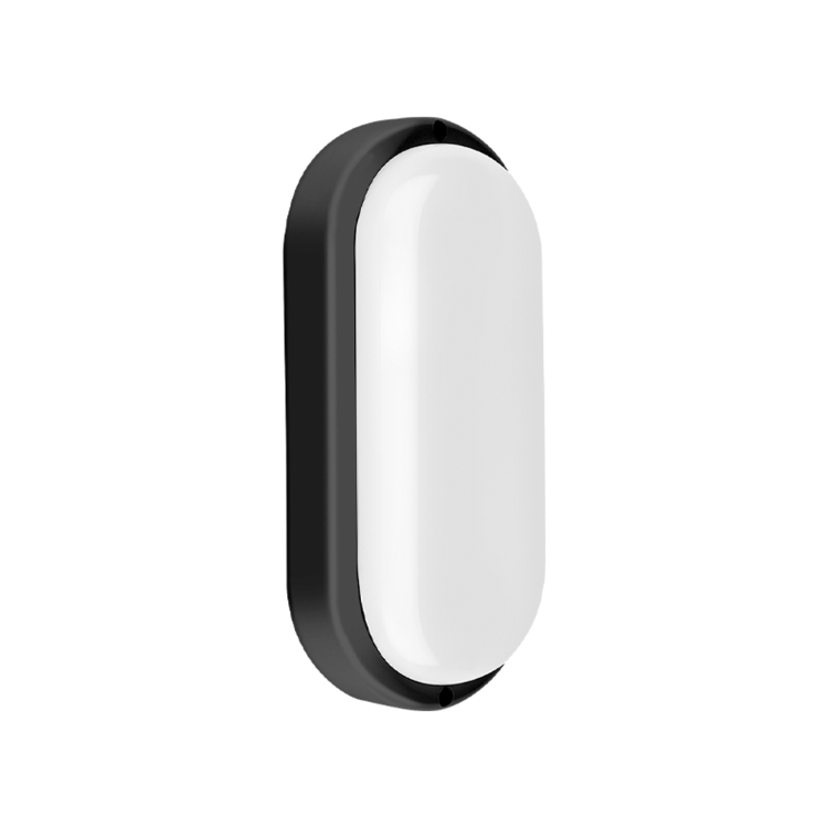 TORTUGA MACROLED OVAL MARCO NEGRO 18W - IP54 - AC100-265V - FP:0,9 - 1620 lm - BLANCO FRIO
