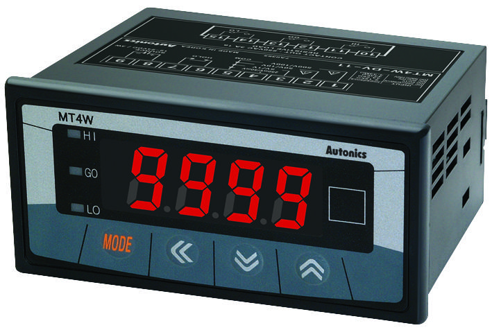 Medidor Digital para Panel Multiple 4 digitos, 100-240VCA, 96x48mm, IP56