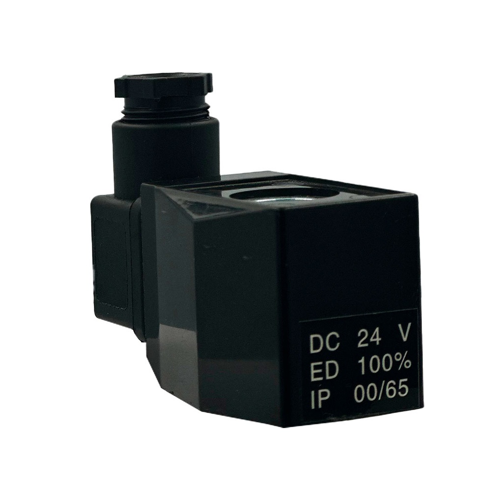 Bobina pava válvula solenoide, 24Vdc (Desde 1/2&quot; hasta 1&quot;)