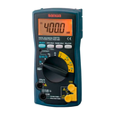 Multimetro True Rms, Hasta 1000V Ac/Dc, Pantalla Iluminada, Auto-Rango