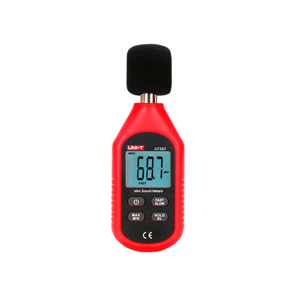 Sonometro Digital, Rango 30–130 Db, Ponderacion Tipo A, Resolucion 0.1 Db