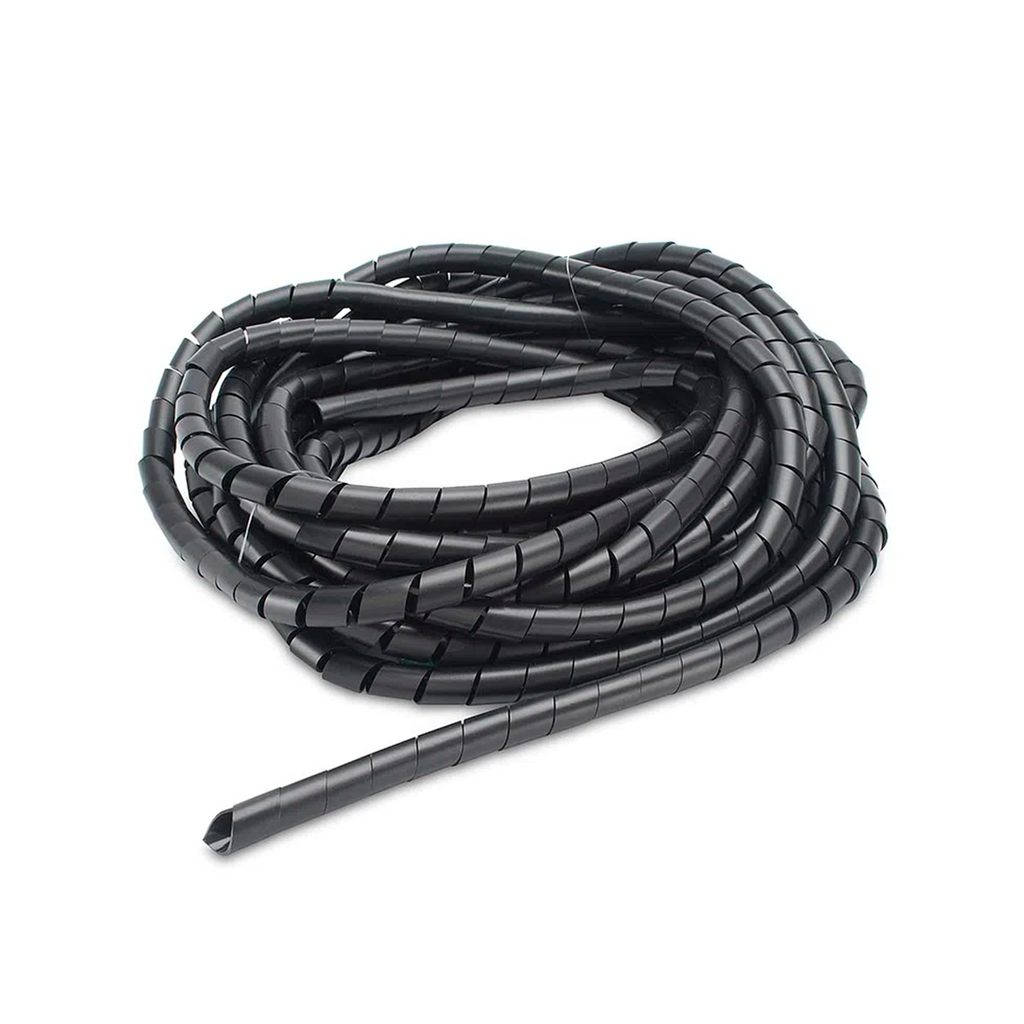 Cinta Espiral 12mm x 10mts Negro