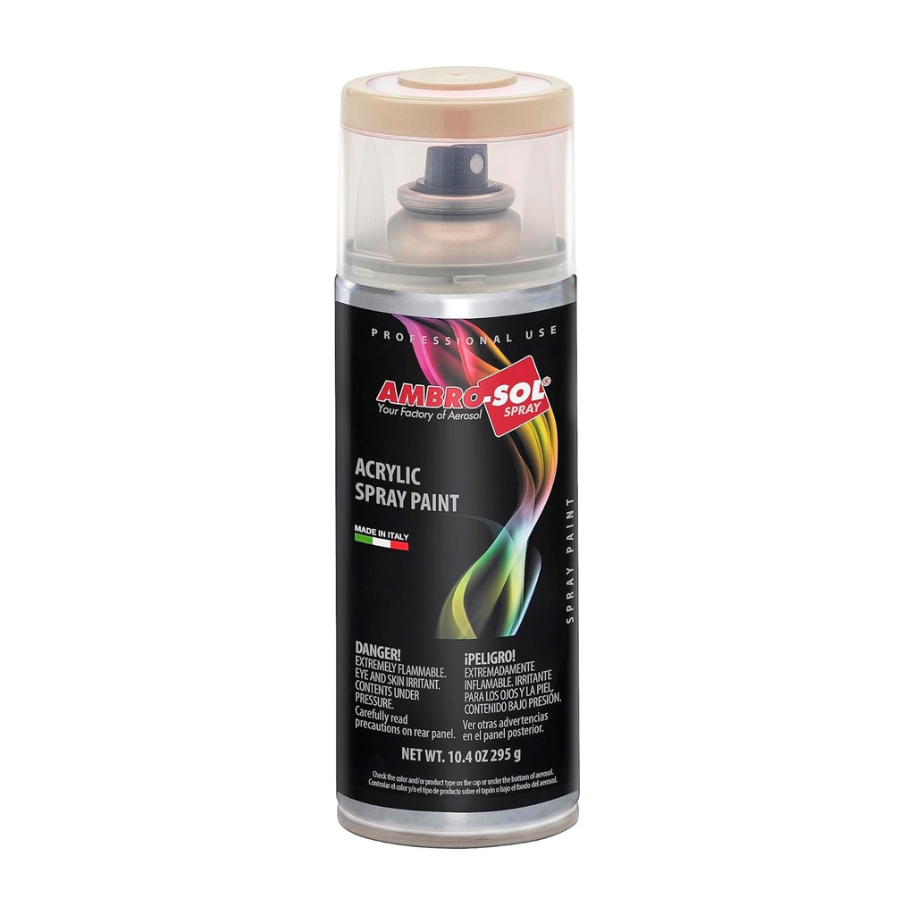 PINTURA ACRÍLICA MULTIUSOS 400 ML RAL 9001 BLANCO CREMA