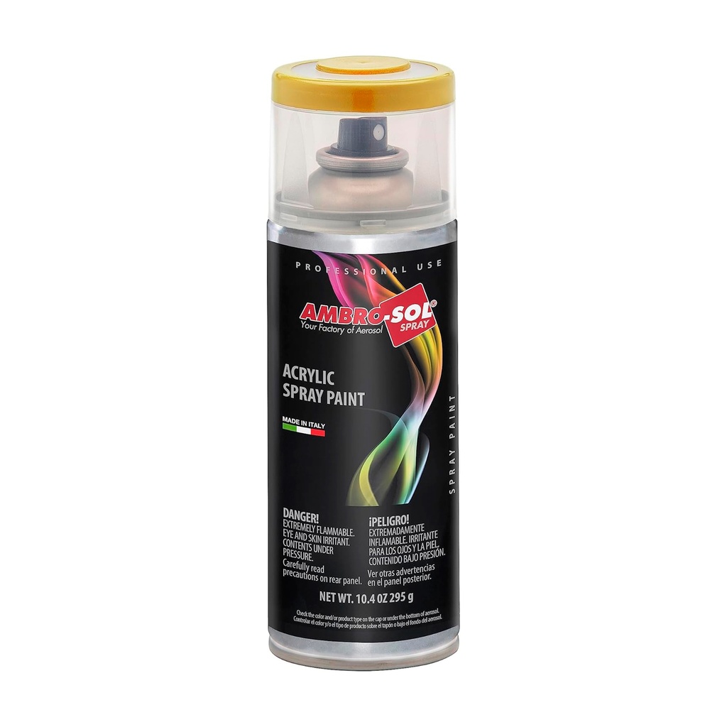 PINTURA ACRÍLICA MULTIUSOS 400 ML RAL 1021 AMARILLO CADMIO