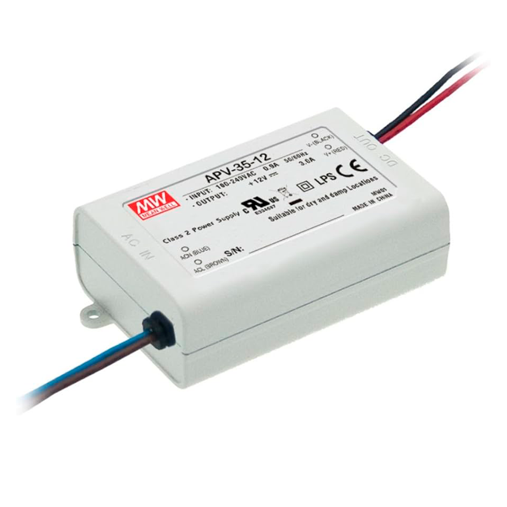 Fuente de alimentación 36W 12V 3A CV LED PS