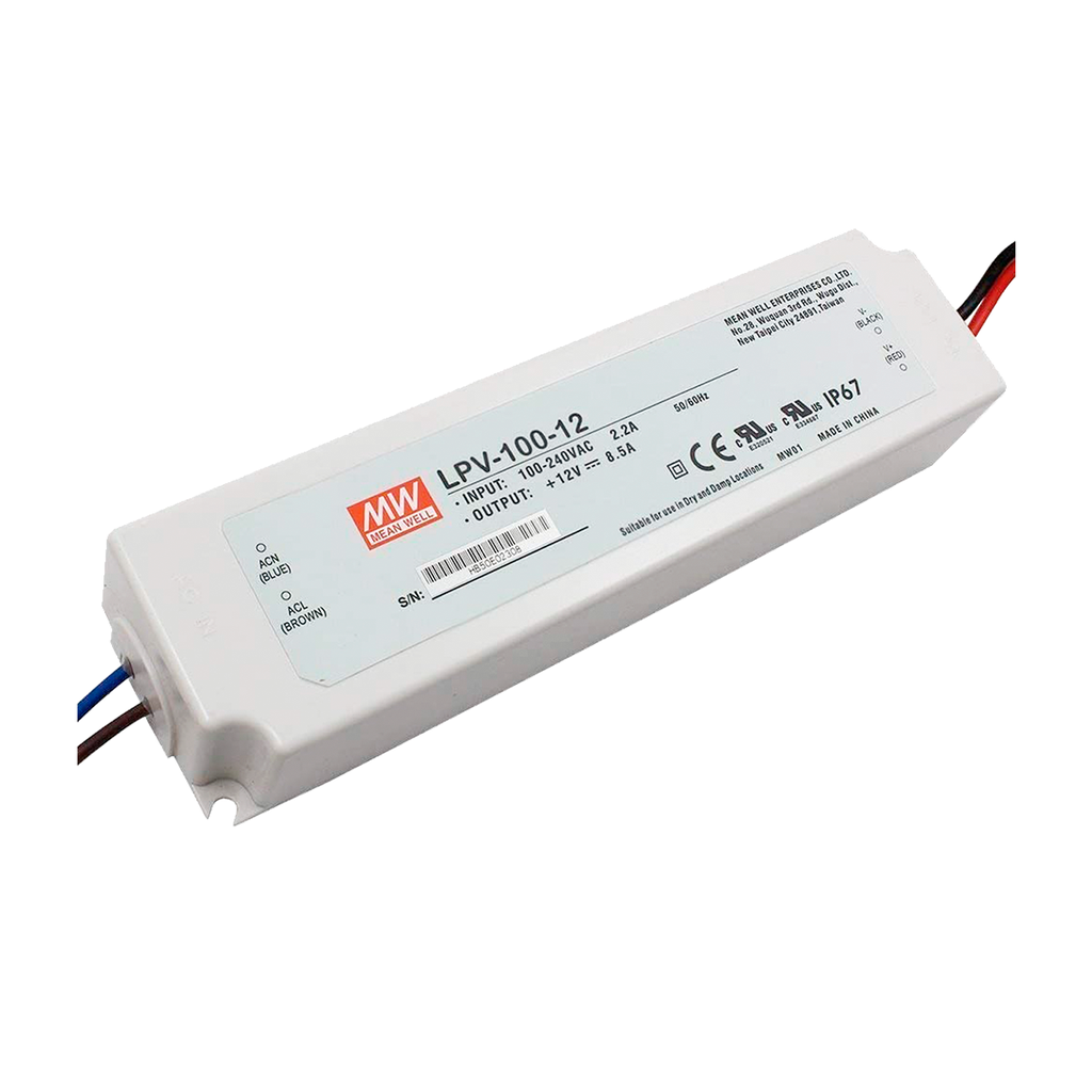 Fuente de alimentación 102W 12V 8.5A LED Power Supply