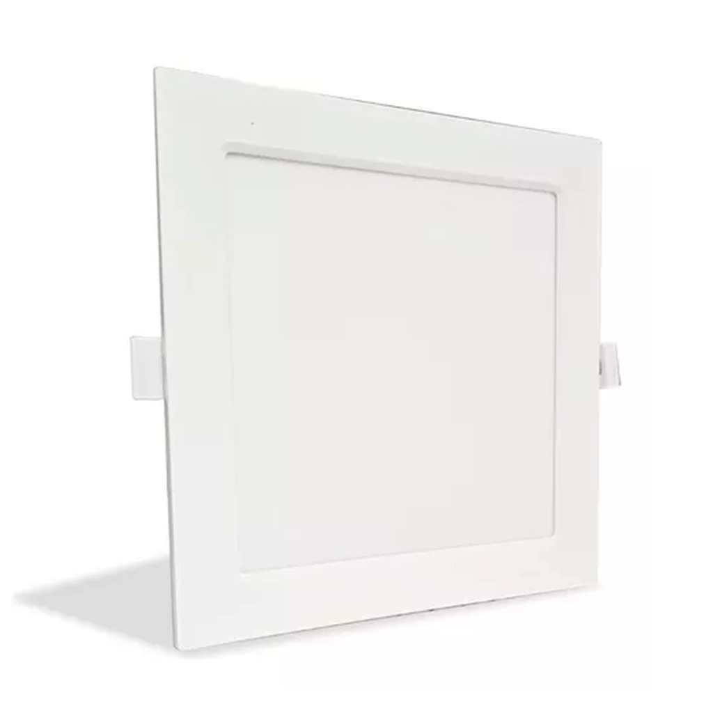 PANEL FLAT CUADRADO KING 12W AC100-240V FRIO 6500K