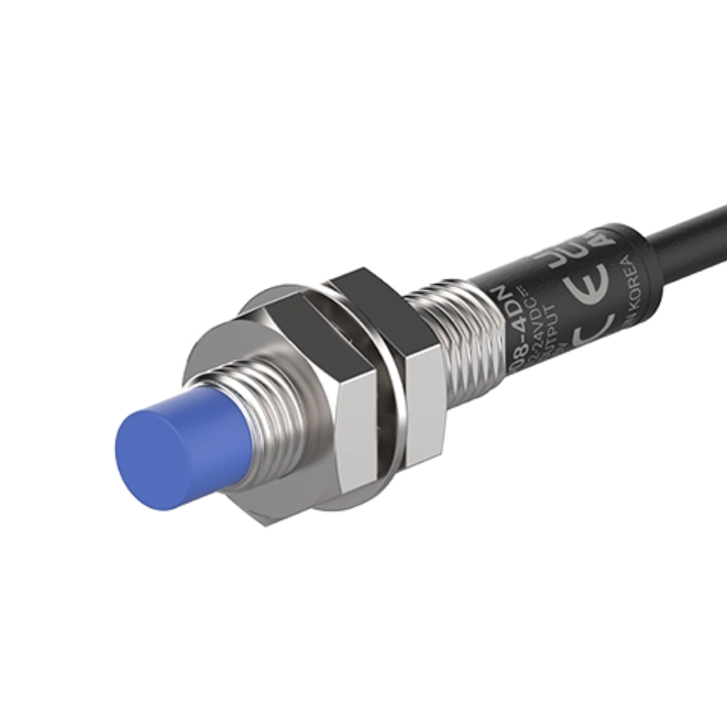SENSOR DE PROXIMIDAD INDUCTIVO M8, ALCANCE 4MM, PNP NA, DC 3 hilos tipo 12-24VDC