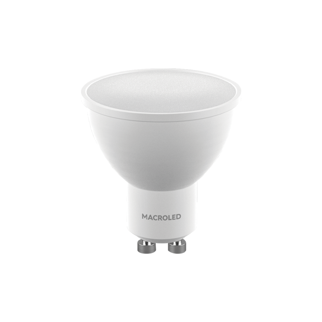 DICRO MACROLED ECO 5W AC185-260V CALIDO 3000K 120º (EQ. CPS-DP-GU10-22CW)