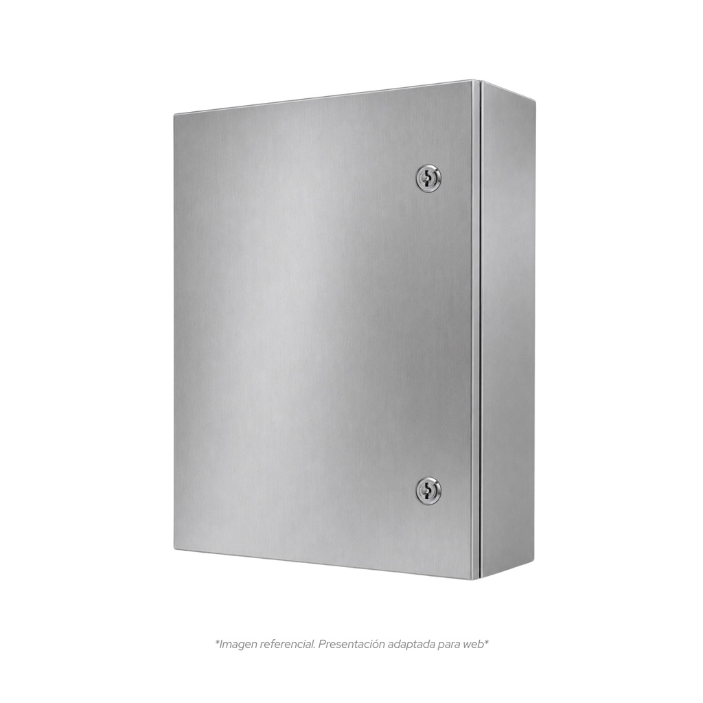 Tablero De acero inoxidable Para Adosar De 800X600X300 Mm C/Pb IP66