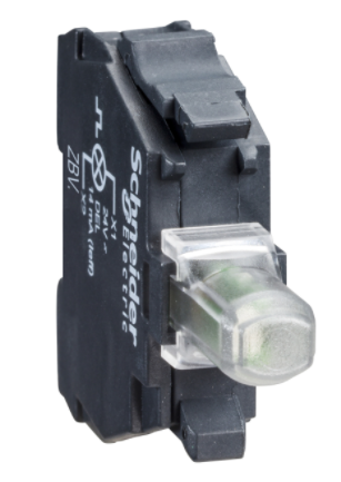 Block Luminoso Led Verde 24Vac/Dc Para Pulsador Xb4-Xb5 Harmony 