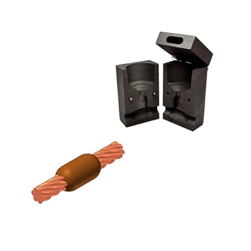 Molde Lineal Cc1 Cab.-Cab. 2/0Awg-2/0Awg