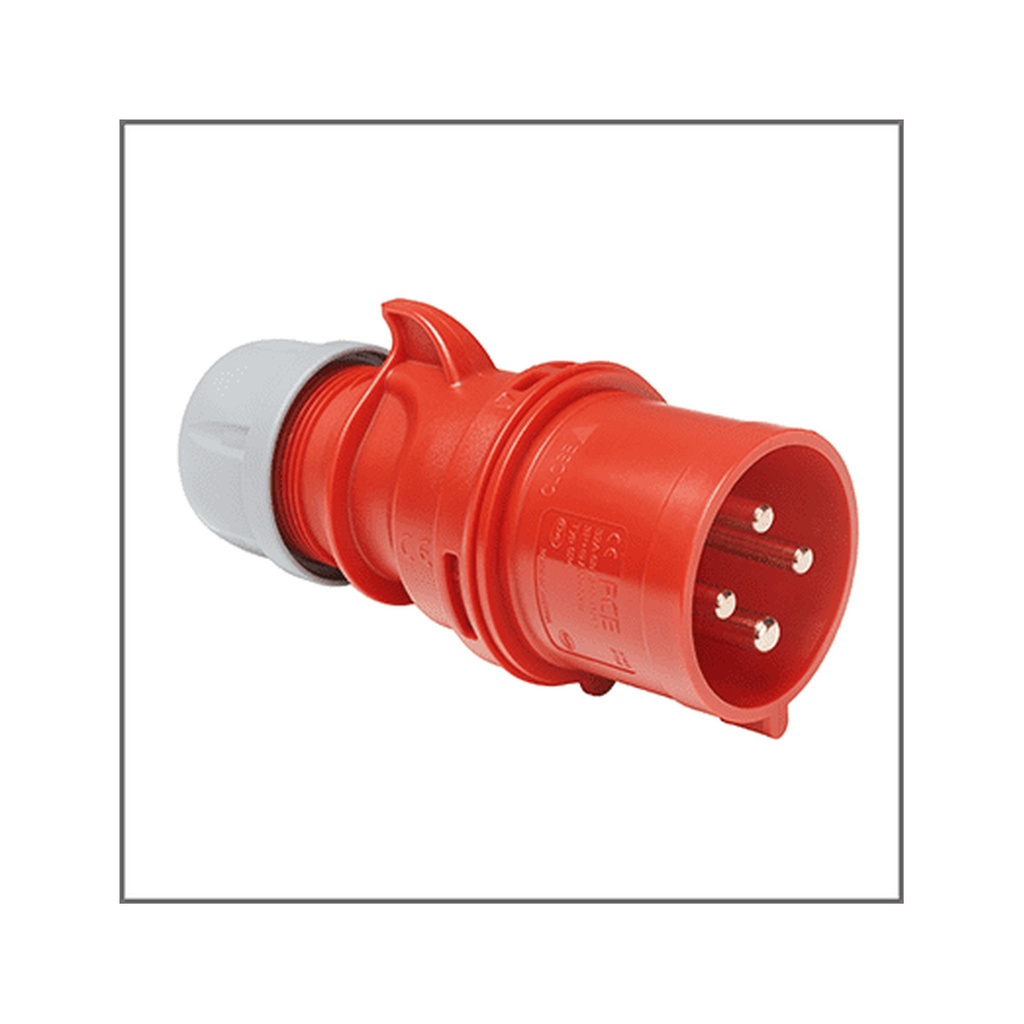 Enchufe Aéreo Ip44 400V 3P+T 16A 6H