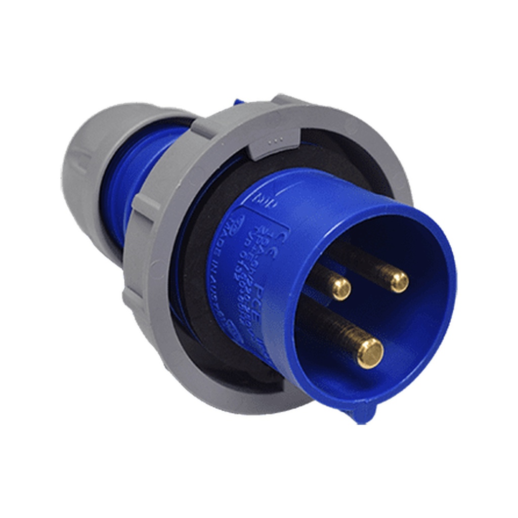 Enchufe Aéreo Ip67 200V 2P+T 16A 6H
