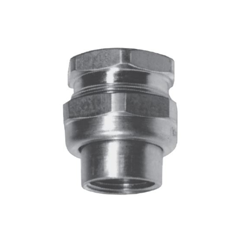 Union Doble H/H Fe Zin Electrol 3/4"