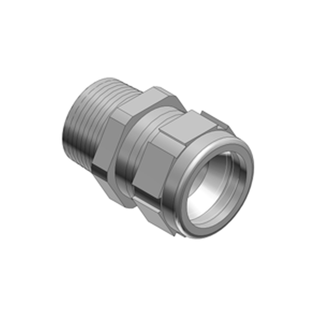 Prensaestopa Al Cab(0.31"-0.56") 1/2"-Ul