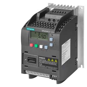 Vdf Sinamics V20 380-480 Vac Trifasico 0,37 Kw E/S: 4 Di, 2 Do, 2 Ai, 1 Ao Uss/Modbus Rtu Bop Incorporado Ip20/Ul 