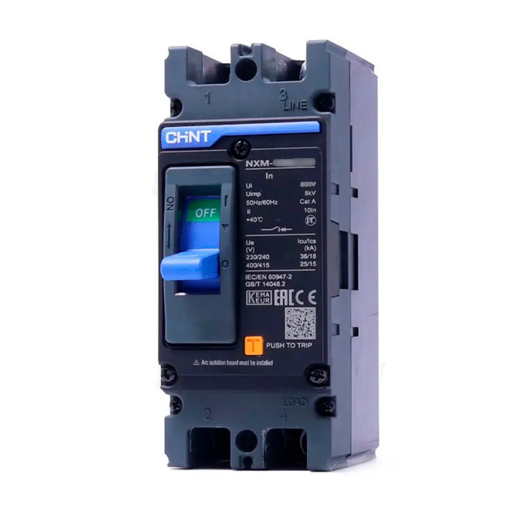 Llave De Fuerza 2P Nxm-160S 80A (Fijo) 36Ka/415V 25Ka/440Vac