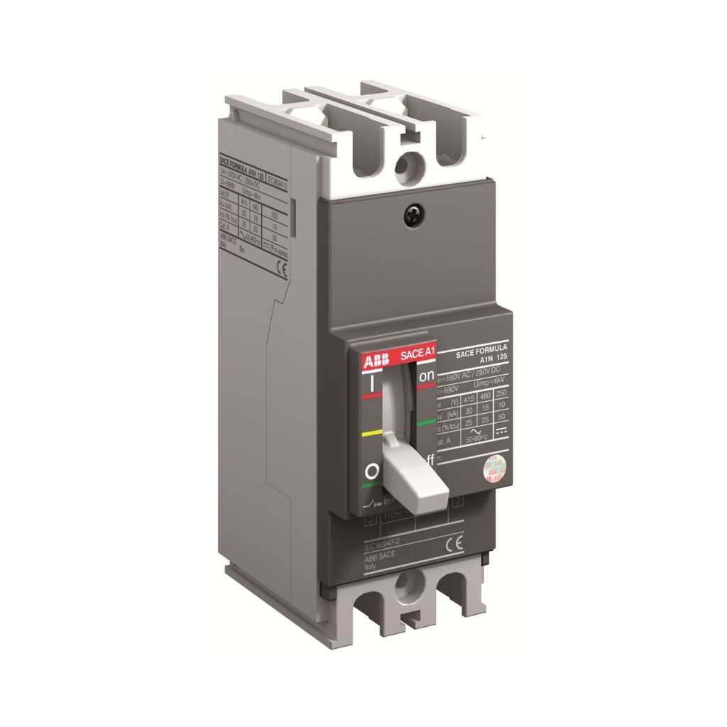 Int. Aut. Cja. Mold. 2X50A. - Abb - A1N/P 125 Tmf 50-2P - Formula