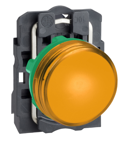 Piloto De Señalizacion Plast Color Amarillo Ø 22Mm 220Vac  Harmony