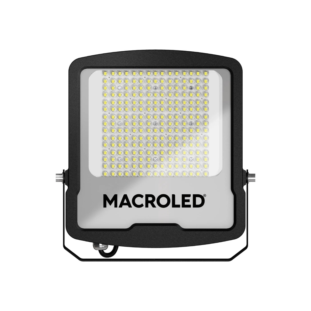 REFLECTOR LED NEGRO PRO 150W 100-277VAC LUZ FRÍA  5700K, 160Lm/W, IK08, IP66