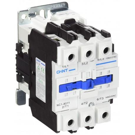 Contactor Potencia Magnetico 3P 80A Ac3 Bob 220Vac 1Na + 1Nc 37Kw