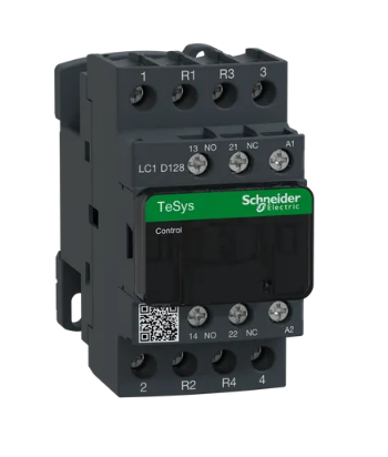 Contactor Potencia Magnetico 4P 25A Ac1 Bob 220Vac 1Na+1Nc Tesys D