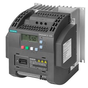 Vdf Sinamics V20 380-480 Vac Trifasico 3,0 Kw E/S: 4 Di, 2 Do, 2 Ai, 1 Ao Uss/Modbus Rtu Bop Incorporado Ip20/Ul 