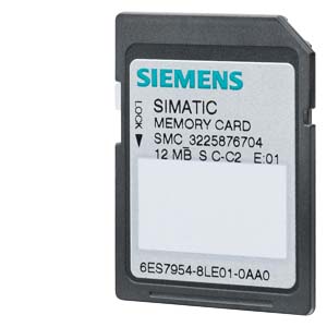 Simatic S7, Memory Card Para  S7-1X 00 Cpu/Sinamics, 3, 3 V Flash, 4 Mbytes