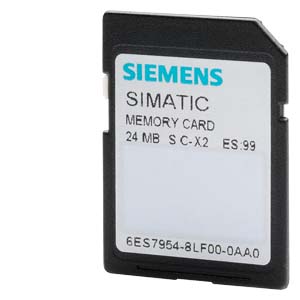 Simatic S7, Memory Card Para  S7-1X 00 Cpu/Sinamics, 3, 3 V Flash, 24 Mbytes