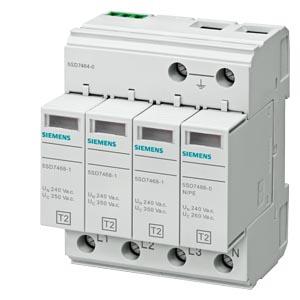 Modulo De Descarga Para  Sobretension Transitoria T. 2 Clase C, Uc 800V 1 Polo