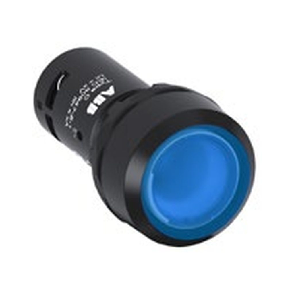 Pulsador Empotrado Rojo Iluminado 0No-1 Nc- 110-130 V