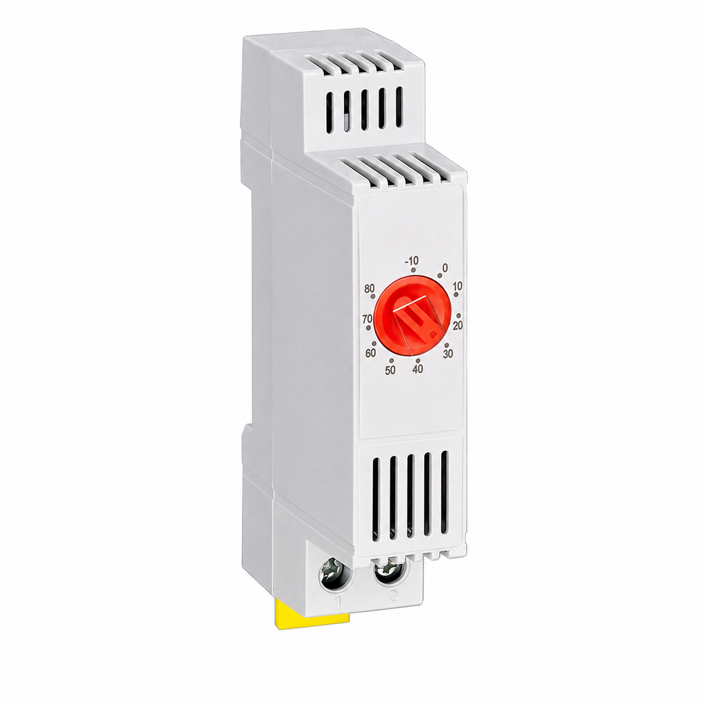 Termostato Mecánico NC Tipo Slim para Calefacción (-10 a +80 °C) NT52-F