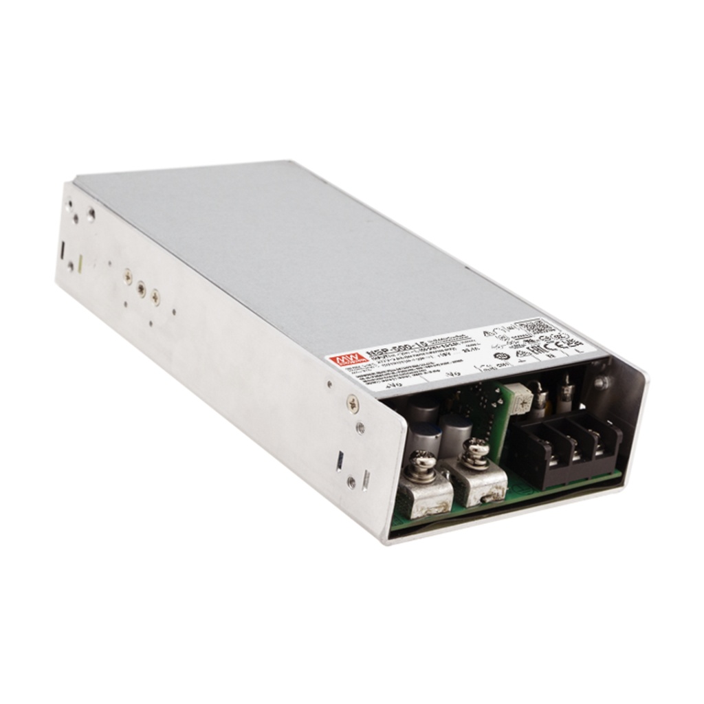 Fuente De Alimentación Conmutada 500W, 24Vdc, 21A, Perfil Delgado