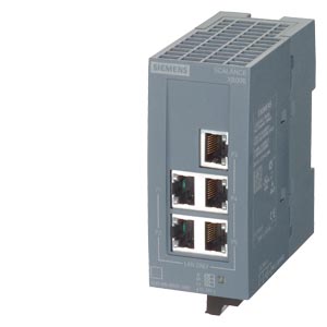 Scalance Xb005 Switch Industrial Ethernet 10/100 Mbits/S; Diagnost Led, Ip20, Aliment. 24 V Ac/Dc, 5 Pt Ethernet Rj45;