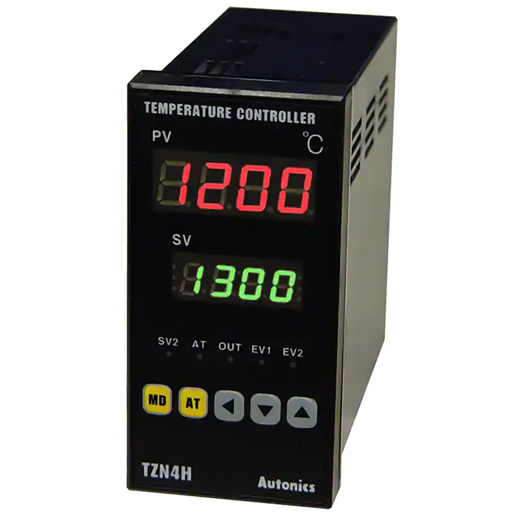 Controlador de Temperatura PID 4 dígitos con Alarma, 100-240VCA, 48x96mm