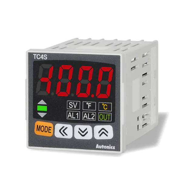 Controlador de Temperatura PID con Display Economico, 100-240VCA, 48x48mm