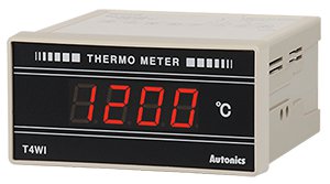 Indicador de Temperatura de 4 digitos de 0 a 1200°C, 100-240VCA