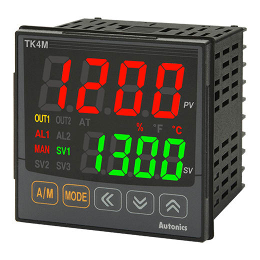 Controlador de Temperatura PID 4 dígitos con Alarma, 100-240VCA, 72x72mm