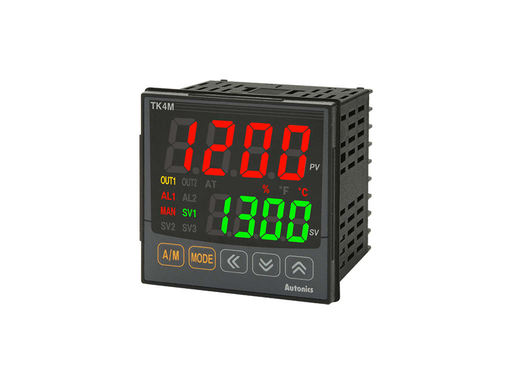 Controlador de Temperatura PID 4 dígitos con Alarma, 100-240VCA, 72x72mm