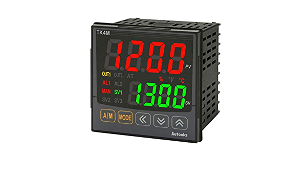 Controlador de Temperatura PID 4 dígitos con Alarma, 100-240VAC, 72x72mm