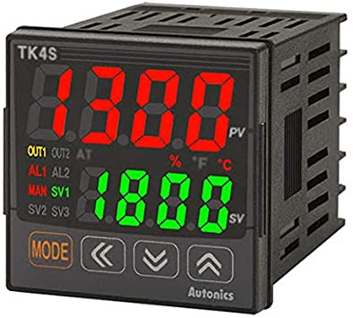 Controlador de Temperatura PID 4 dígitos con Alarma, 100-240VAC 3A