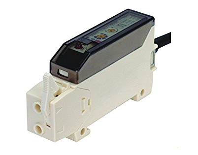 Sensor Para Fibra Optica con Ajuste Doble NPN NA, 12-24 VDC